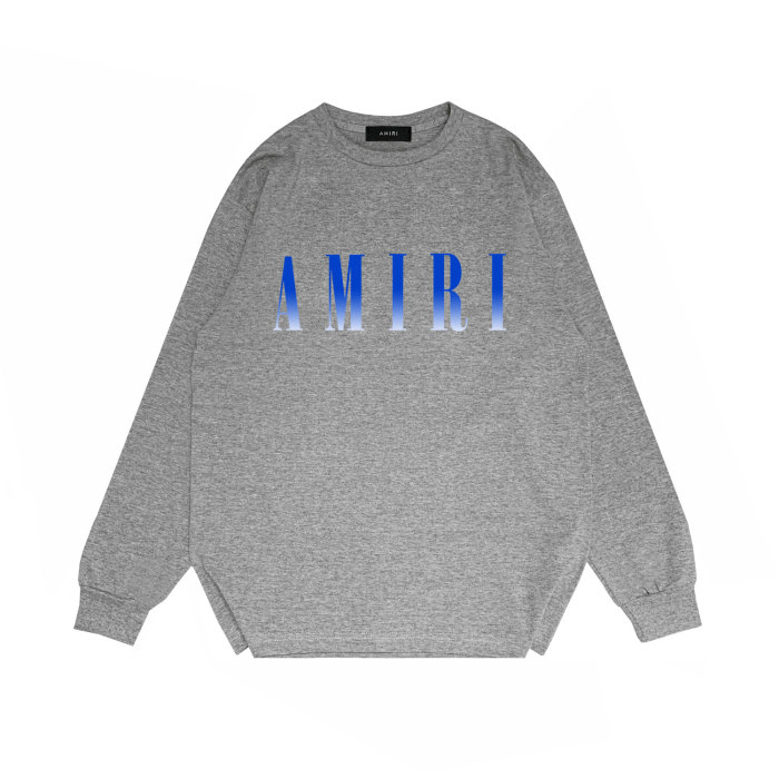 Gradual change classic letter print long sleeves