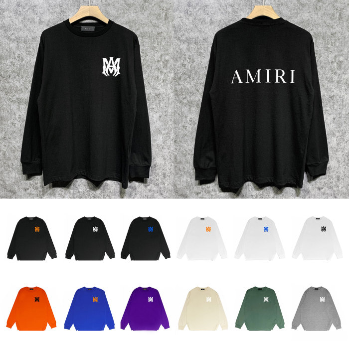 Classic logo letter Print Long sleeves 8 colors