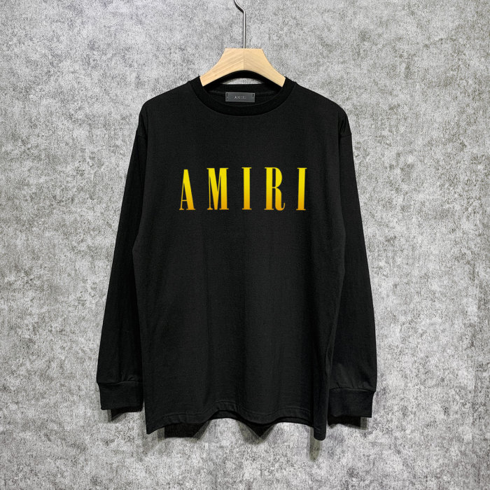 Gradual change classic letter print long sleeves