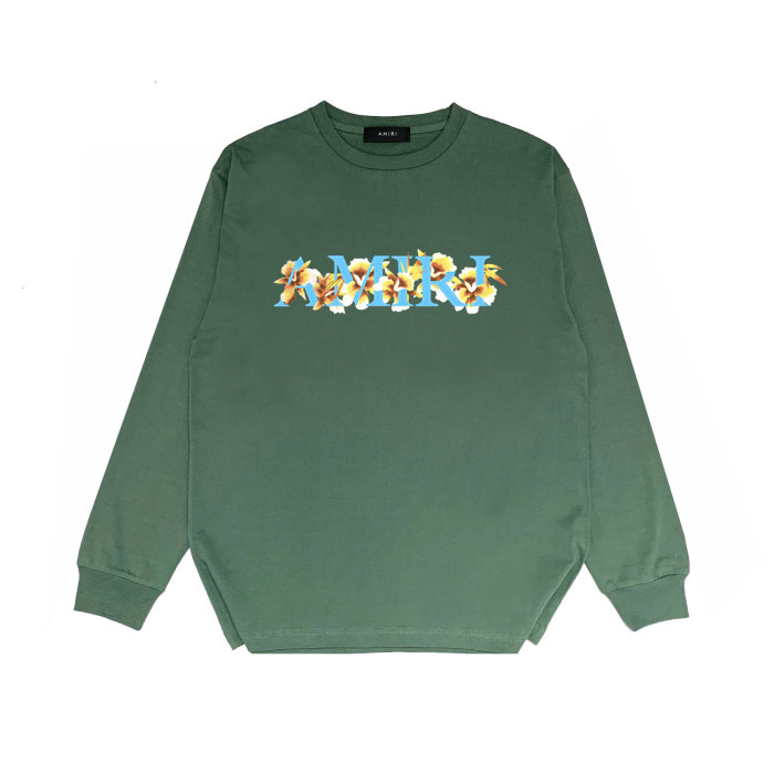 Floral alphabet Print Long sleeves