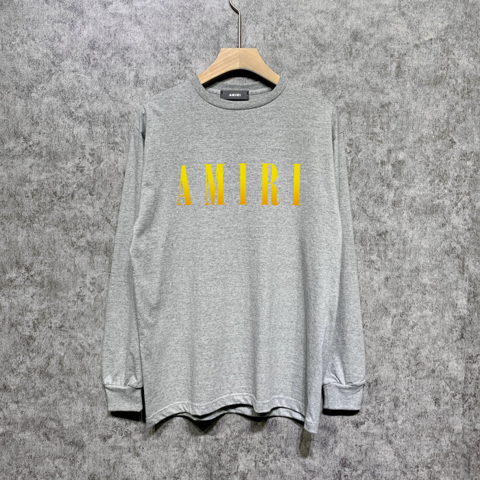 Gradual change classic letter print long sleeves