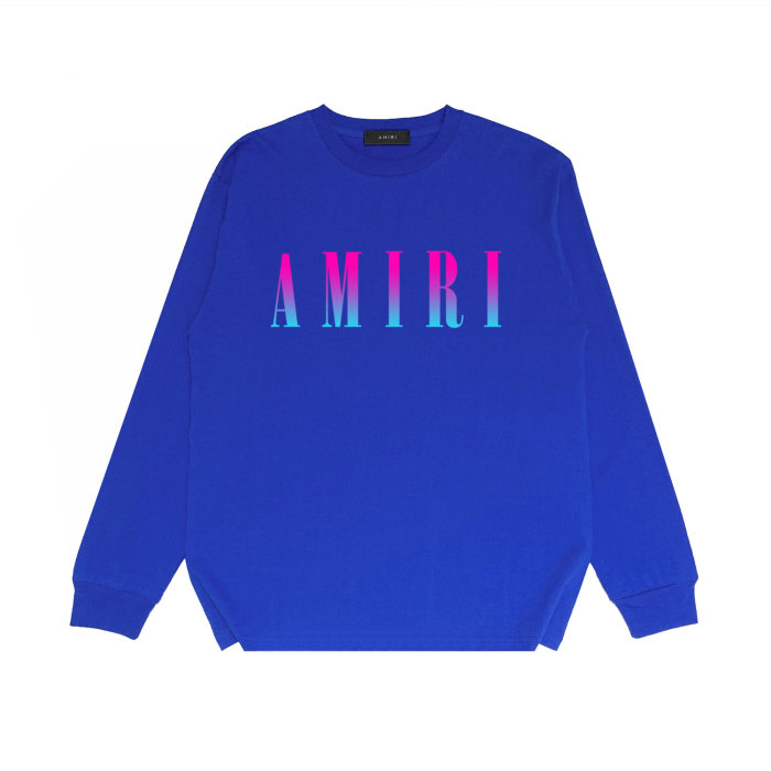 Gradual change classic letter print long sleeves