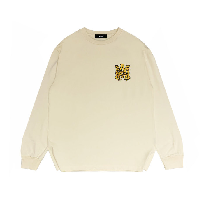 Tiger logo Letter Print Long sleeve