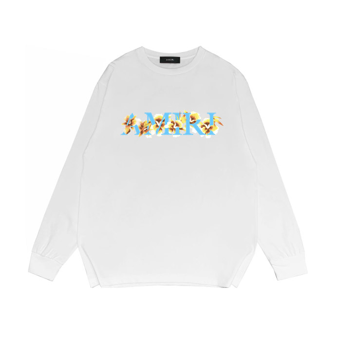 Floral alphabet Print Long sleeves