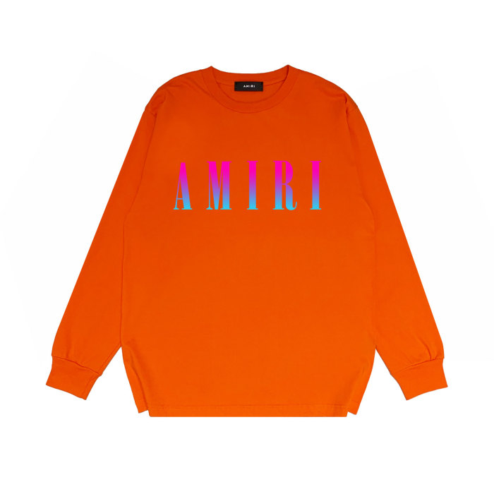 Gradual change classic letter print long sleeves