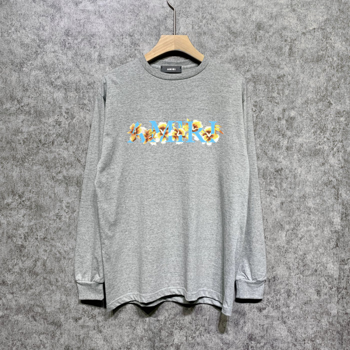 Floral alphabet Print Long sleeves