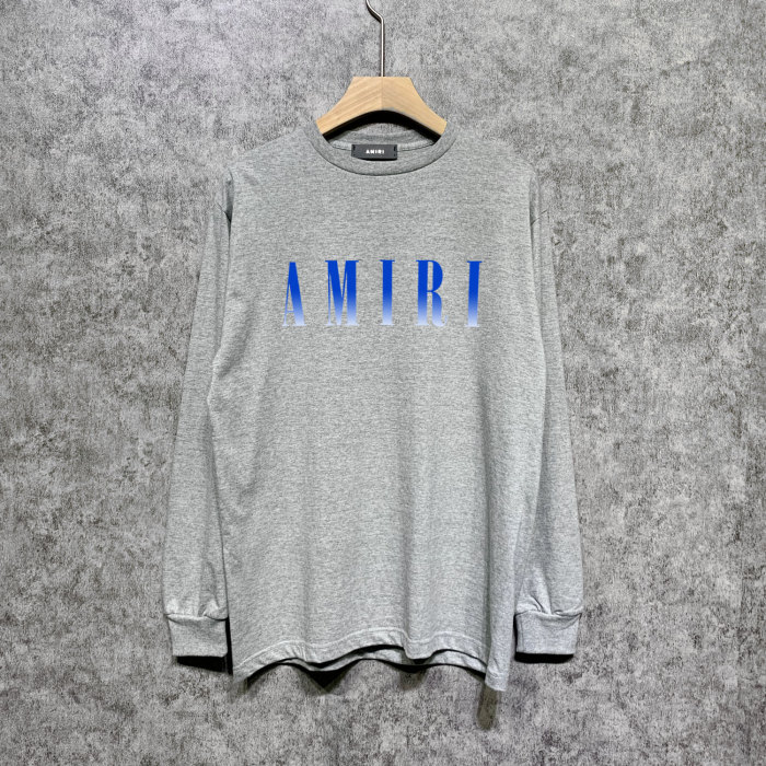 Gradual change classic letter print long sleeves