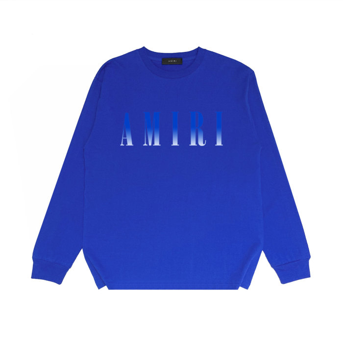 Gradual change classic letter print long sleeves