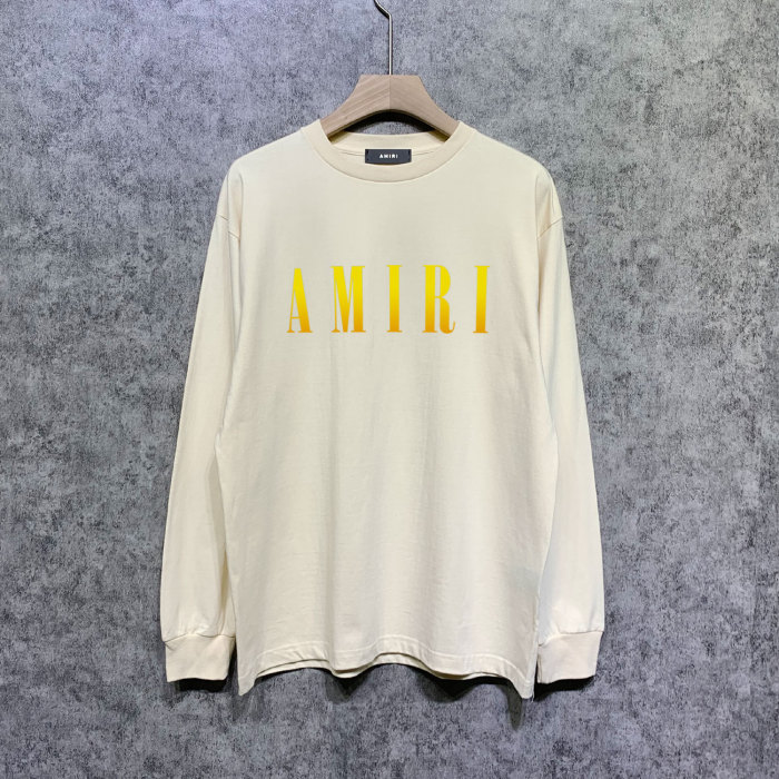 Gradual change classic letter print long sleeves