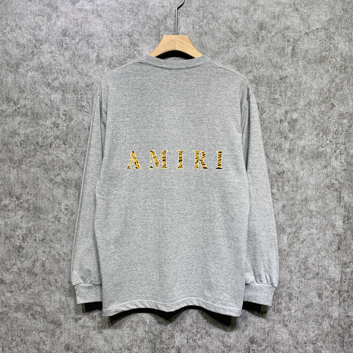 Tiger logo Letter Print Long sleeve