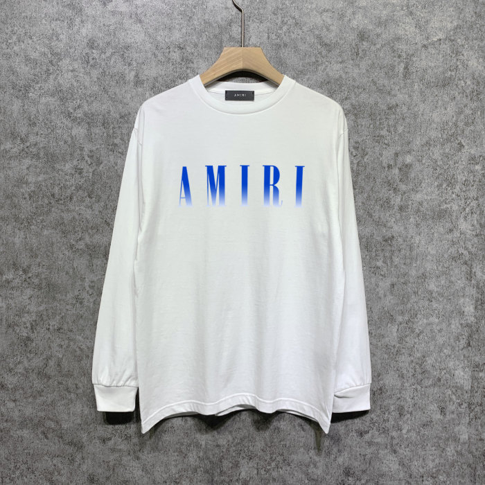 Gradual change classic letter print long sleeves