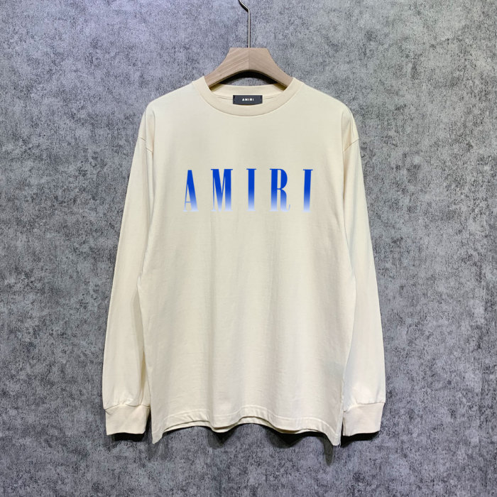 Gradual change classic letter print long sleeves