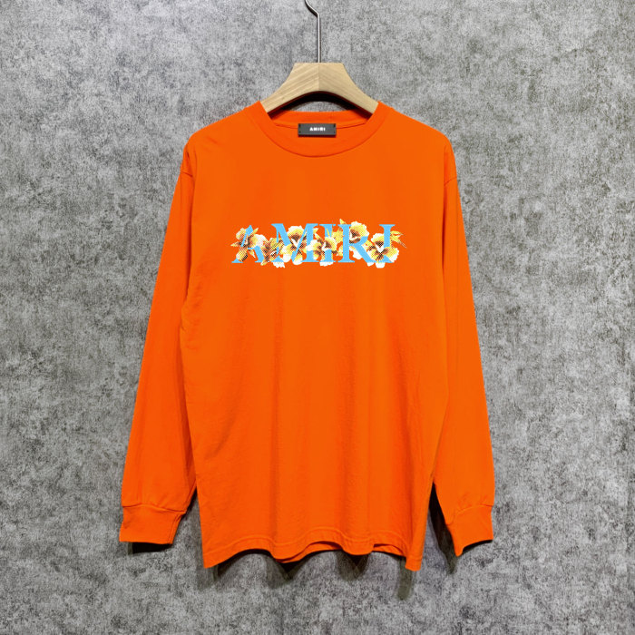 Floral alphabet Print Long sleeves