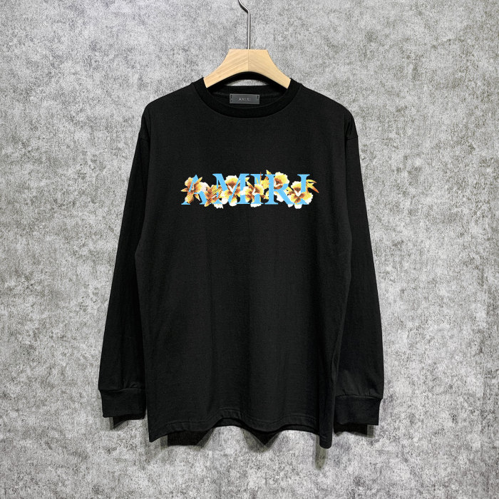 Floral alphabet Print Long sleeves