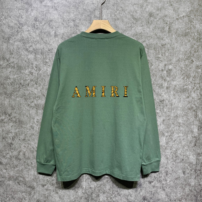 Tiger logo Letter Print Long sleeve