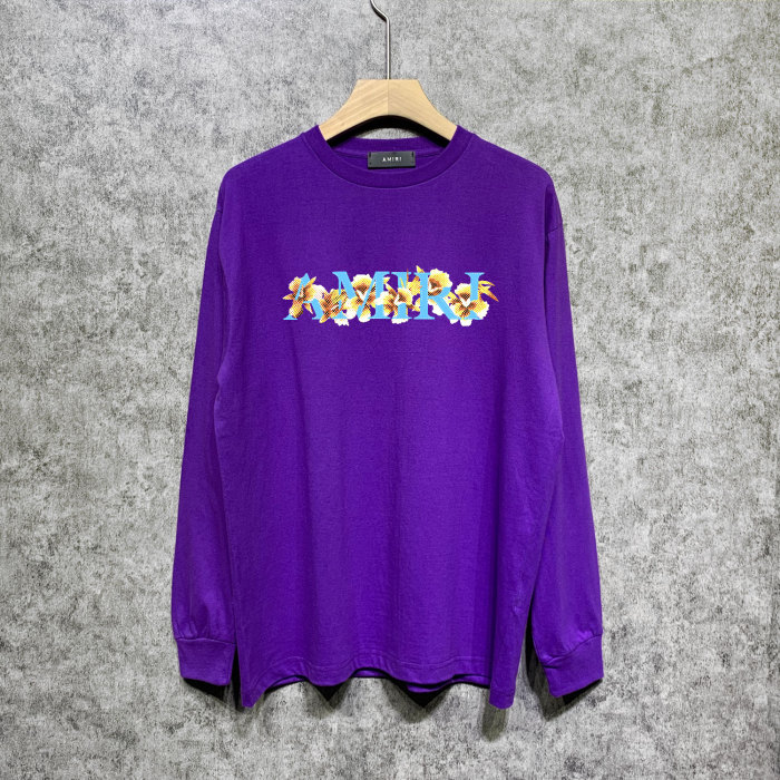 Floral alphabet Print Long sleeves