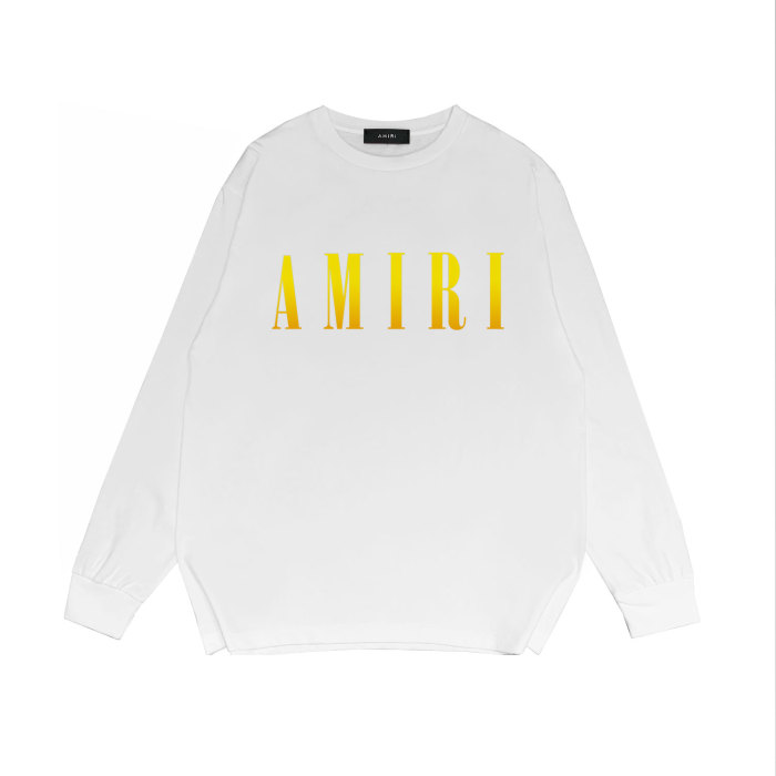 Gradual change classic letter print long sleeves