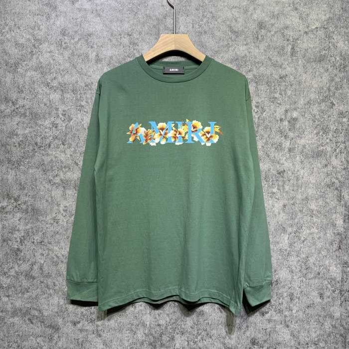 Floral alphabet Print Long sleeves
