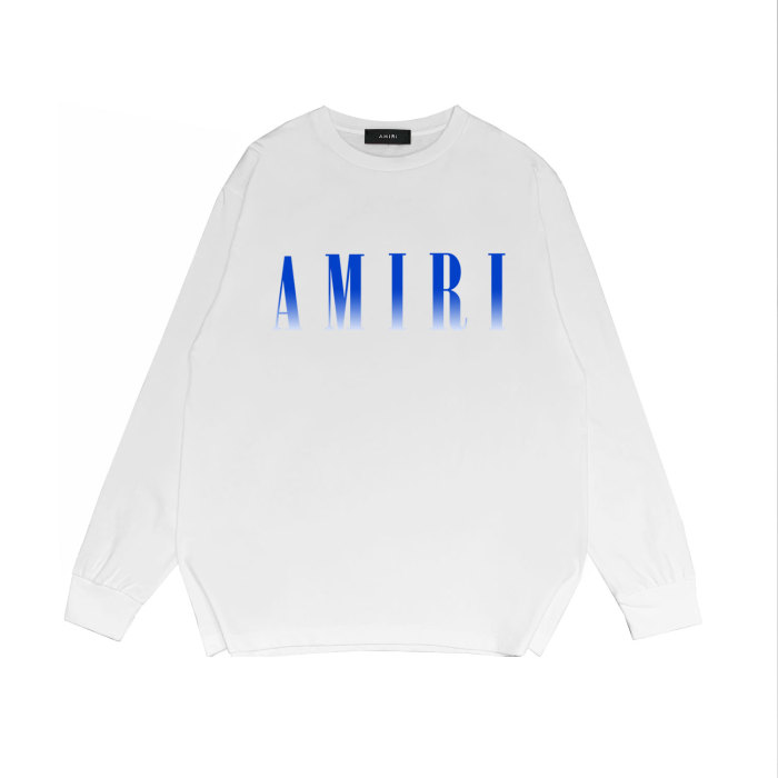 Gradual change classic letter print long sleeves