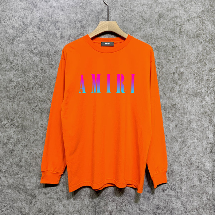 Gradual change classic letter print long sleeves