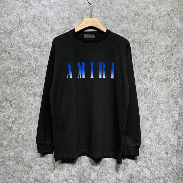 Gradual change classic letter print long sleeves