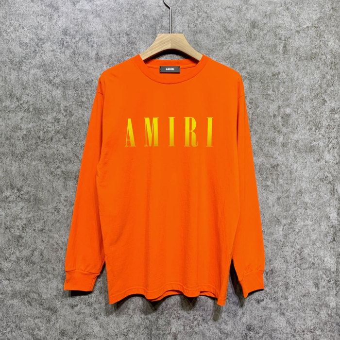 Gradual change classic letter print long sleeves