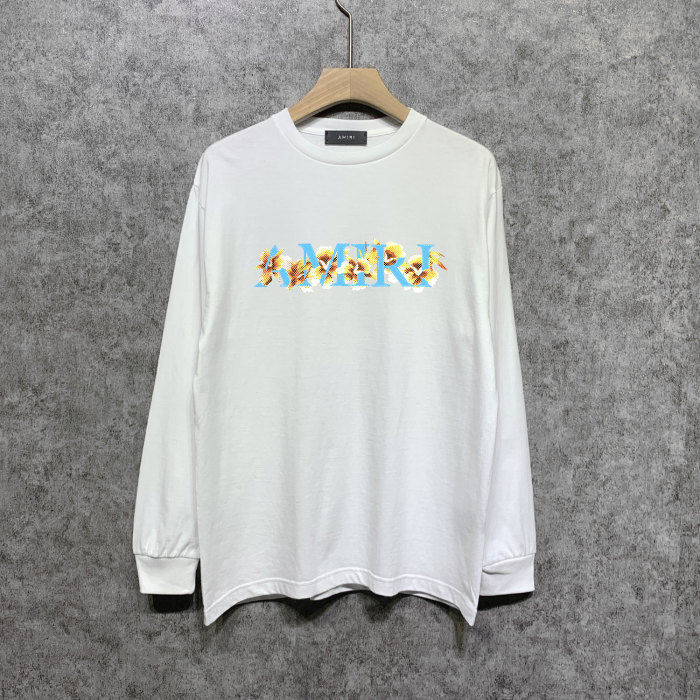 Floral alphabet Print Long sleeves