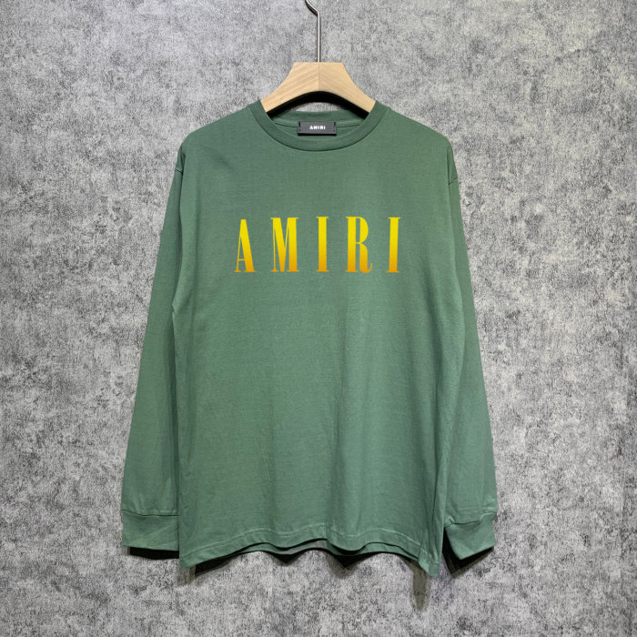 Gradual change classic letter print long sleeves