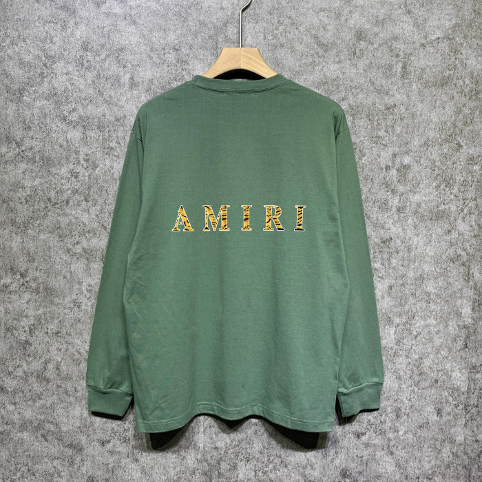 Tiger logo Letter Print Long sleeve