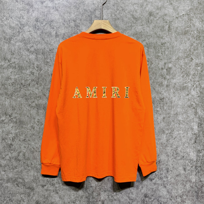 Tiger logo Letter Print Long sleeve