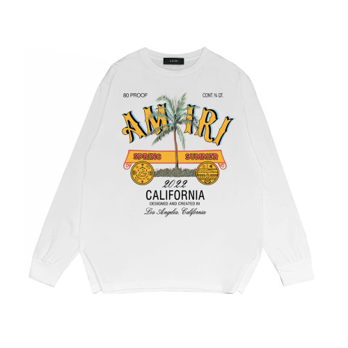 Coconut Tree Alphabet Print Long Sleeve