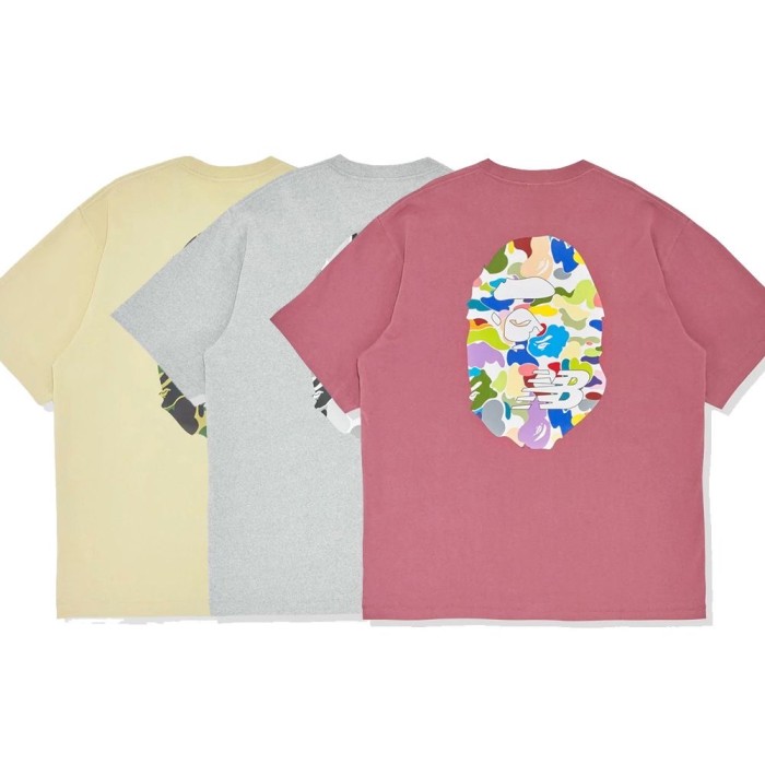 B@pe NB camo ape logo tee
