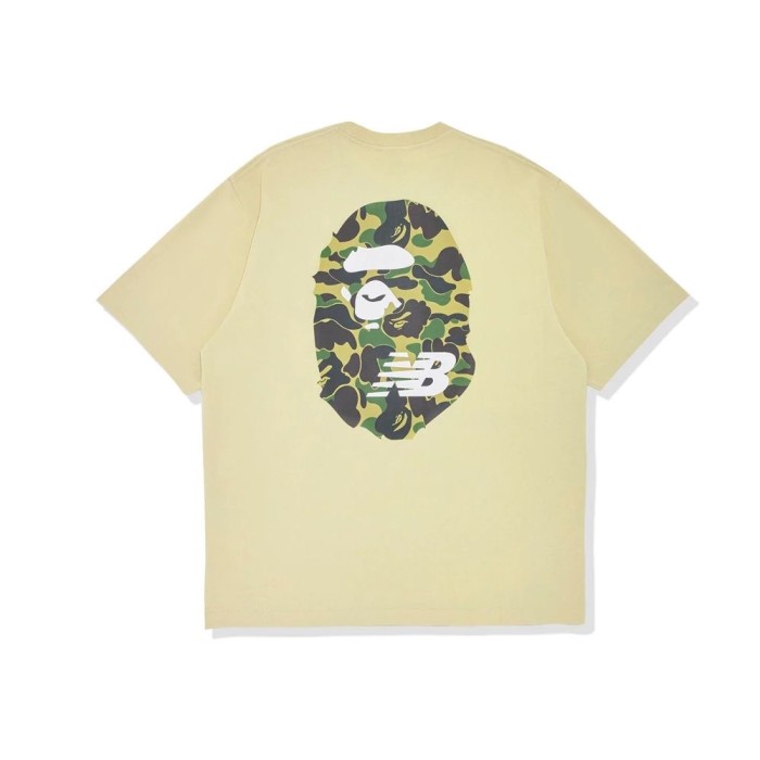 B@pe NB camo ape logo tee