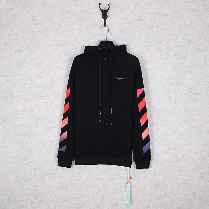 [Buy more Save more]Gradient arow print logo hoodie 2 colors