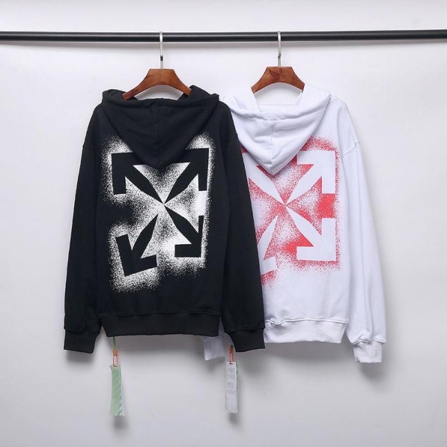 [Buy more Save more]Inkjet arow logo paint hoodie black 21110527