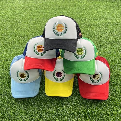 [buy more save more]1:1 quality version Eric Emanuel embroidered logo trucker hat