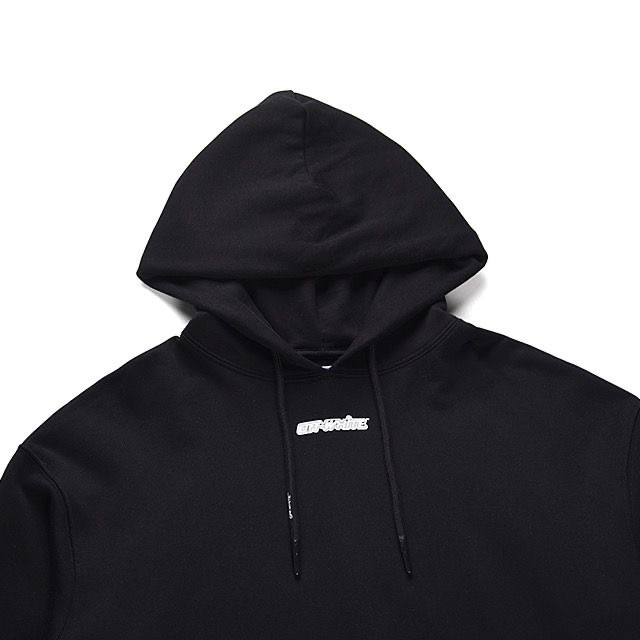 [Buy more Save more]Blue graffiti style arrow logo print hoodie