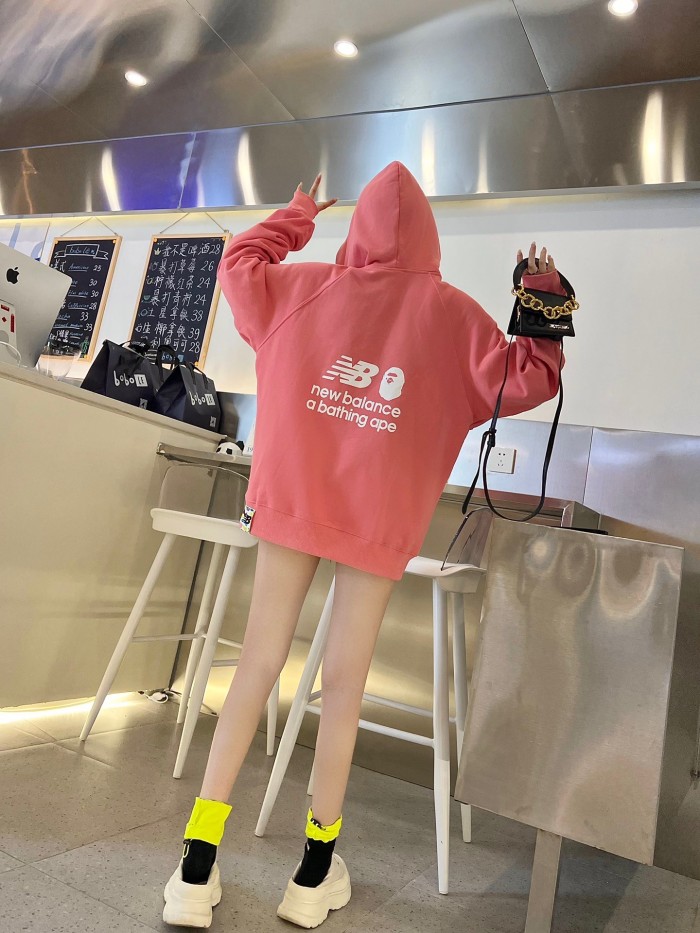 B@pe NB camo ape logo hoodie