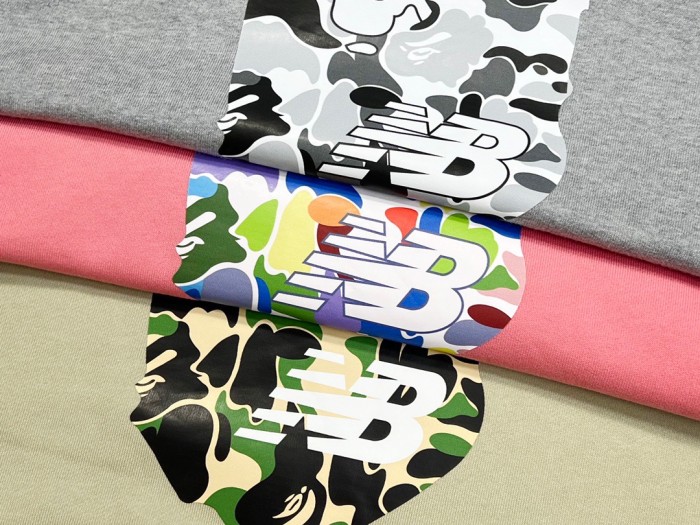 B@pe NB camo ape logo hoodie