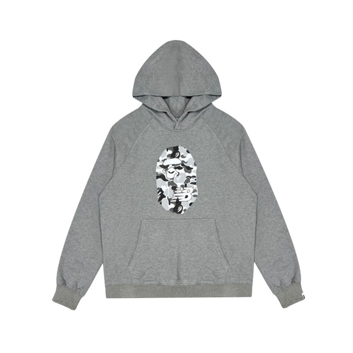B@pe NB camo ape logo hoodie