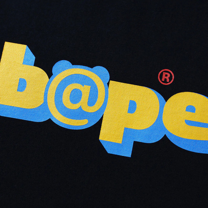 [buy more save more] Three dimensional small letter print short sleeve 2 colors