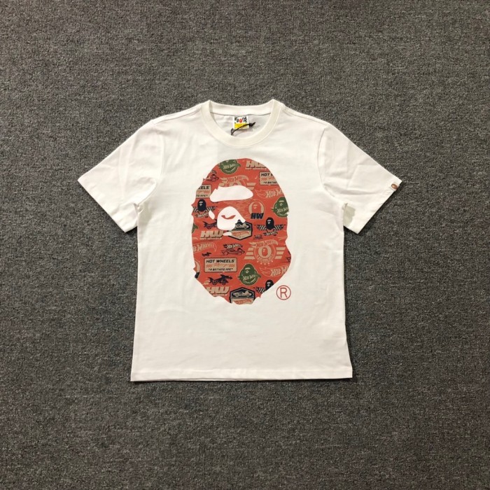 [buy more save more] Vintage biker style printed short sleeves 2 colors