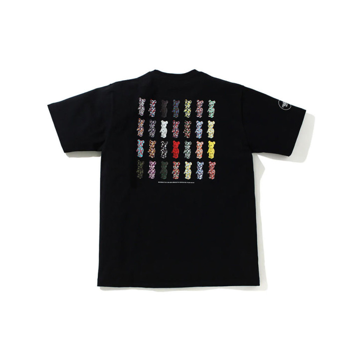 [buy more save more] Three dimensional small letter print short sleeve 2 colors