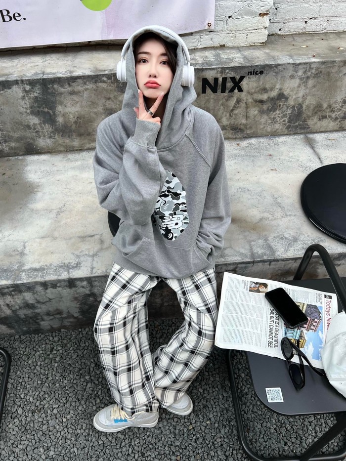 B@pe NB camo ape logo hoodie