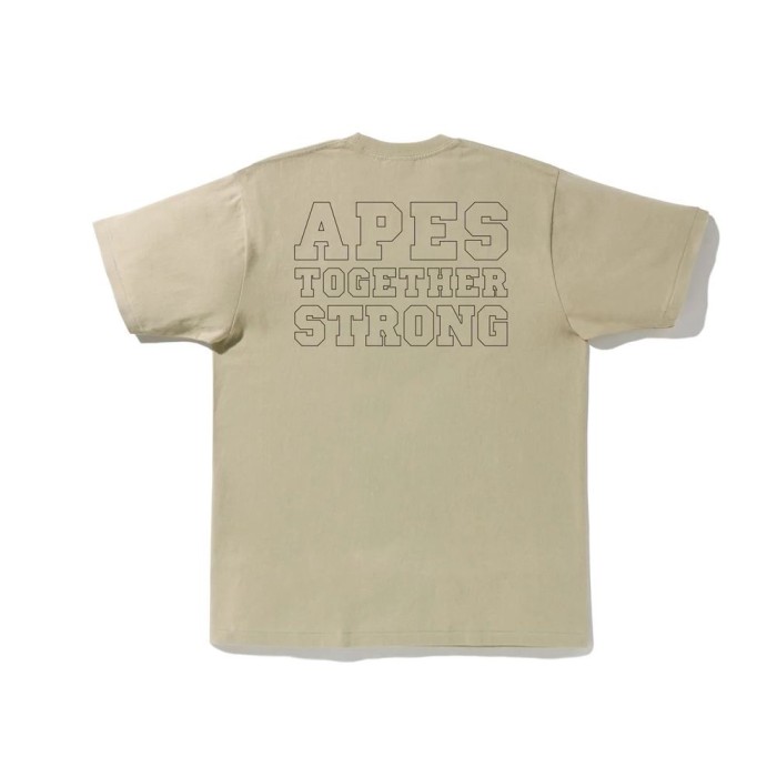 [buy more save more] Little Ape Man alphabet Print Short sleeve 3 colors