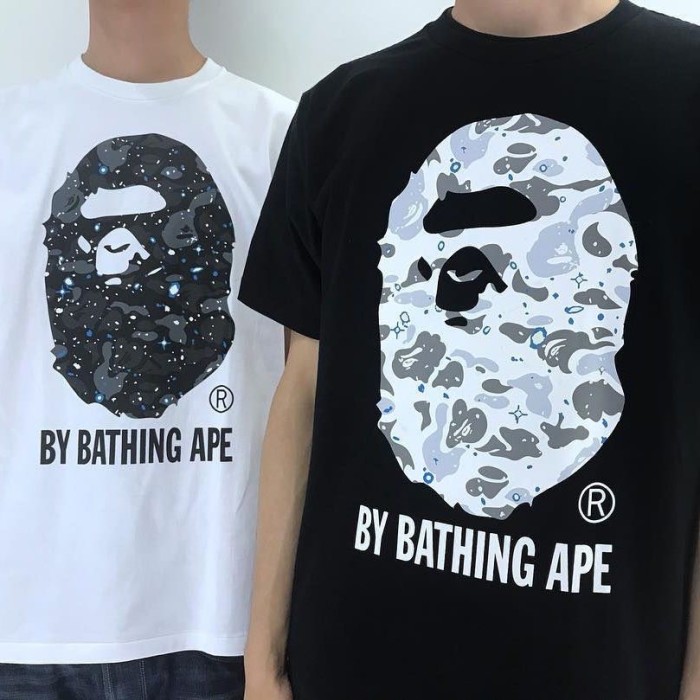 [buy more save more] Starry Sky Camo Great Ape Man Luminous Short Sleeve