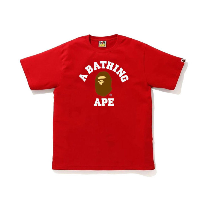 [buy more save more] Brown Ape Man Head monogram Print Short sleeve 5 colors