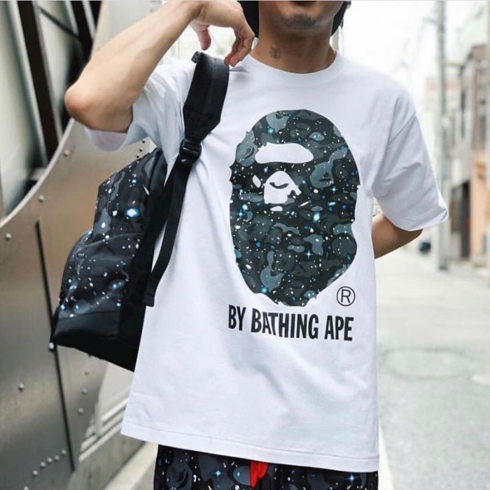 [buy more save more] Starry Sky Camo Great Ape Man Luminous Short Sleeve