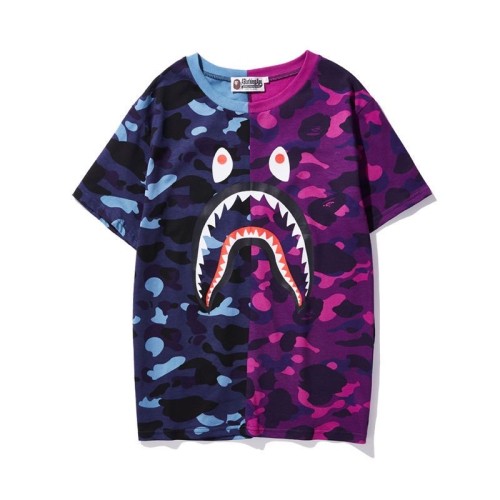 Double Match Color Camo Shark Short Sleeve