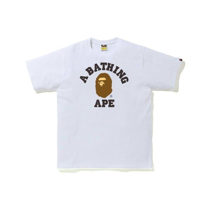 [buy more save more] Brown Ape Man Head monogram Print Short sleeve 5 colors